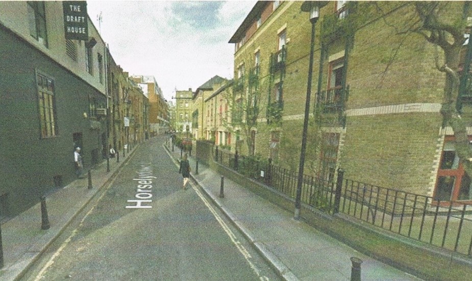 Horslydown Lane, same location 2020. looking from Queen Elizabeth Street.  X..jpg
