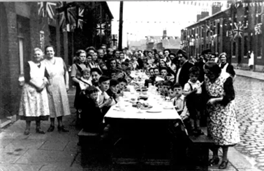 Neckinger Street, Jubilee Party, 1935.  1 X..png