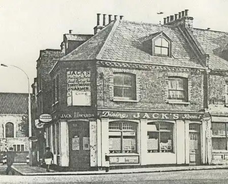 St Marychurch Street, site of the New Dock Inn, corner with Rupack Street.   X..jpg