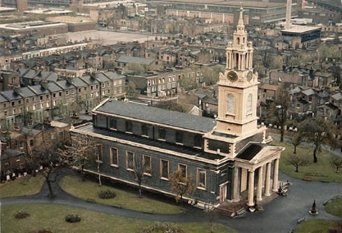 Thurland Road, St James’s Church, Bermondsey, mid to late 1970’s.  X..png