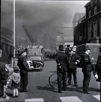 Stamford Street, Eldorado’s (Lyon's Maid) ice cream factory on fire, 1968.  X..png