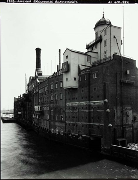 Horselydown, Anchor Brewery, Thames-side 1982. 1  X..png