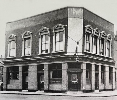 Hornby Road, The Imperial Pub, corner with Blakes Road, c1950.  X.png