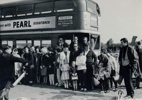 Camberwell Garage, company outing from the Camberwell Bus Garage. 1 X..png