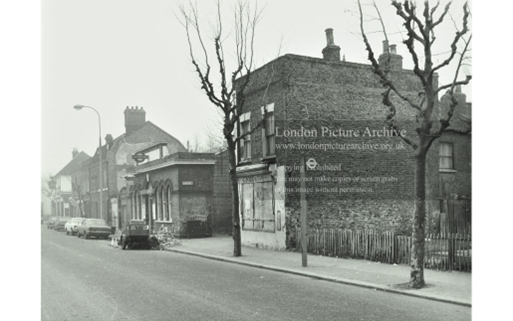 Brunel Road, c1975, G. Dodd and Son shop, now closed.  X..png