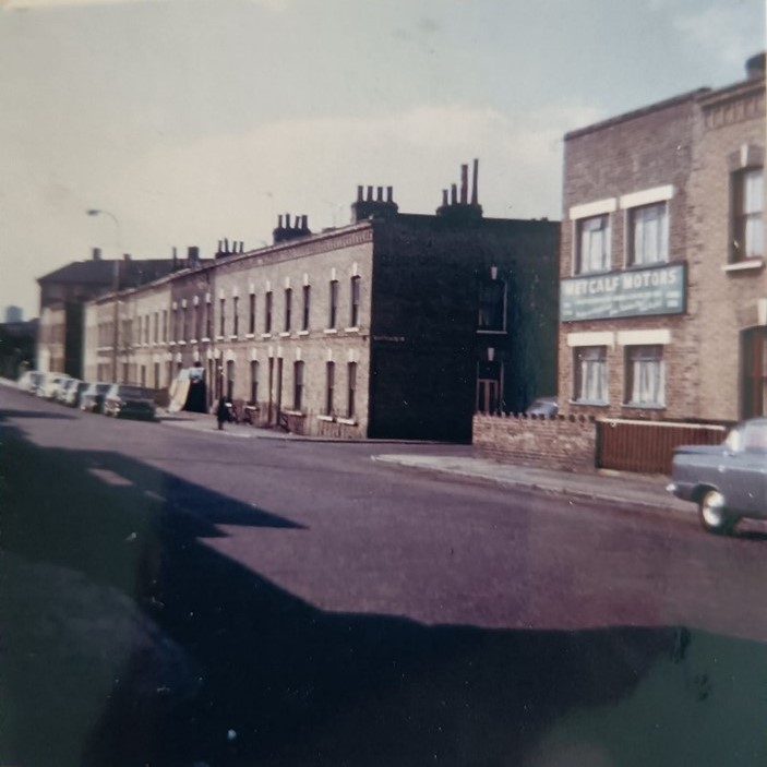 Raymouth Road c1972, was that also Medcalfs Coaches on the right.  1 X..jpg