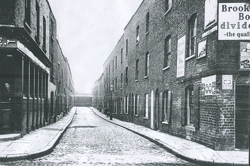 Ainsty Street from Albion Street, Battle of the Nile Pub. Demolished in the 1930's.   X..jpg