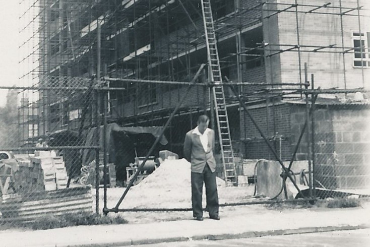 Ainsty Street flats under construction, c1956..jpg