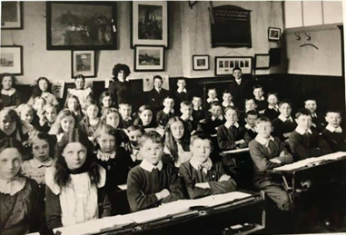 Larcom Street, St Johns School, c1910.   1. X..png