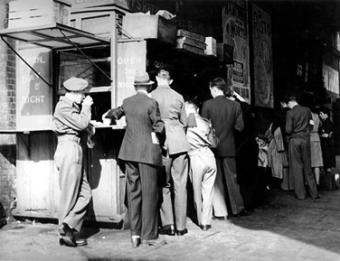 Waterloo Road, Waterloo Station, Coffee stall..jpg