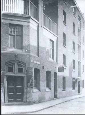 Rotherhithe Street, Three Compasses Pub, corner with Beatson Street..jpg