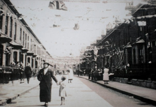 NURSERY ROW, The Coronation of George VI,1937. X..png