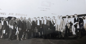 Hays Lane, Hays Wharf Dockers c1961, off on a weekend Beano to Belgium.  1. X..png