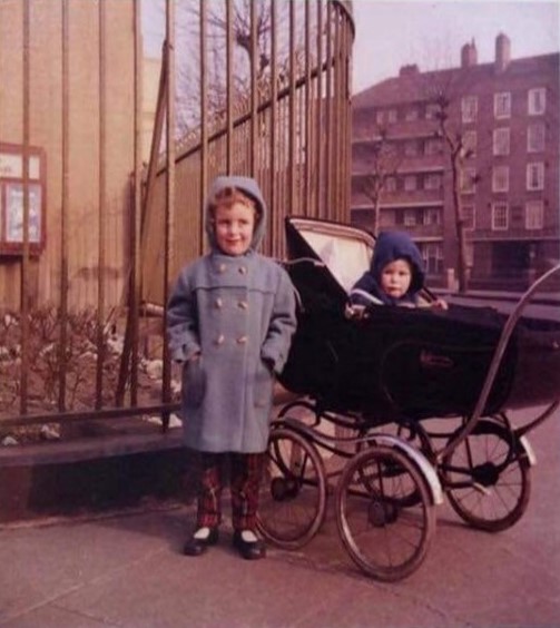 Balfour Street corner with Salisbury Row, c1959. Dawes House, Rodney Road in background. 1. X..jpg