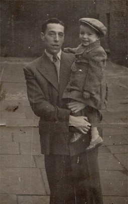 Kinross Street, Dave Duggan and son John..jpg