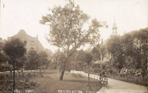 St Marychurch  Street,  Garden of St Mary's Church, Rotherhithe.     X..png