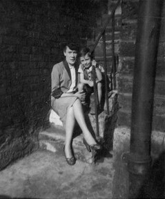 Kinross Street, John Duggan with his mum Violet.  2. X..jpg