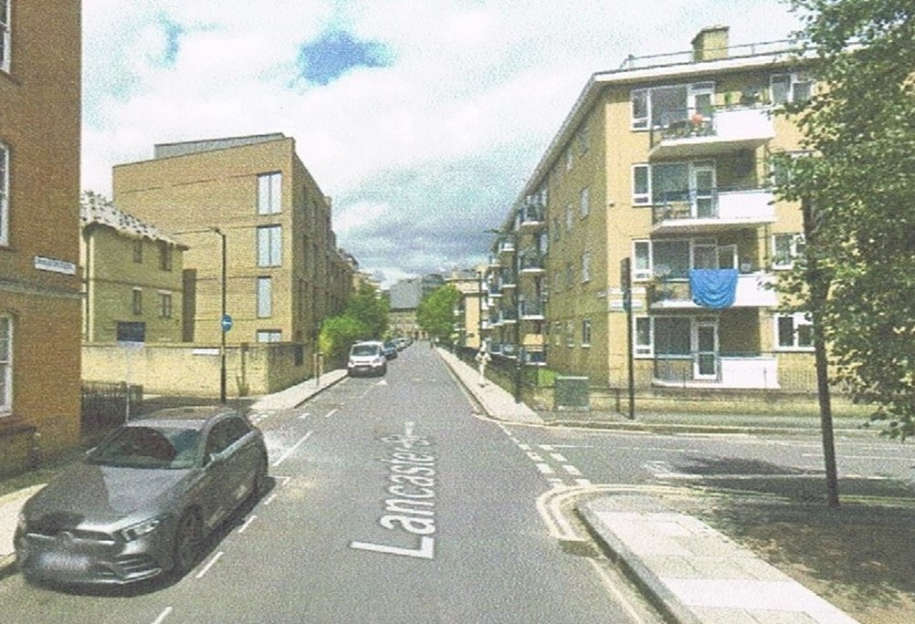 Lancaster Street, King James Street left to right, same location 2024.  ..jpg