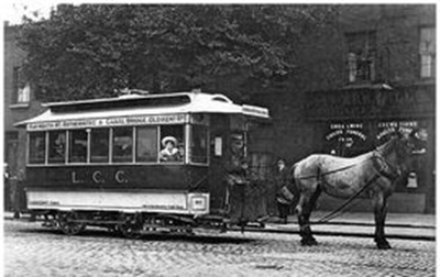 Last Horse Tram tram to run in South London400.jpg