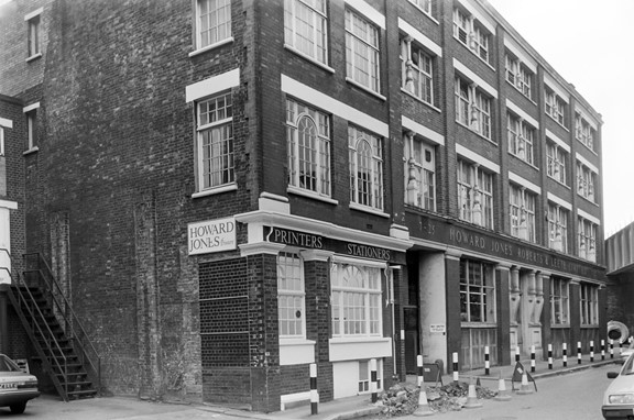 Bermondsey  Street, Howard Jones Printers, now Printworks House, Tooley Street end.   X..jpg
