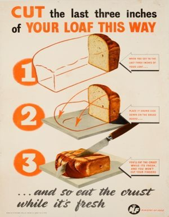 WW2, Wartime information on how to make a loaf last..png