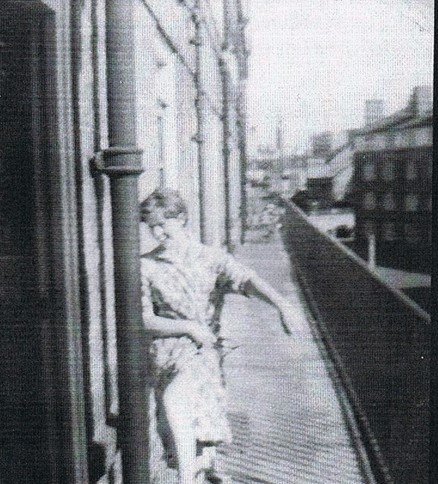 Weston Street, 18 Elim Estate, Faith Hobbs nee Dobson, c1960..jpg