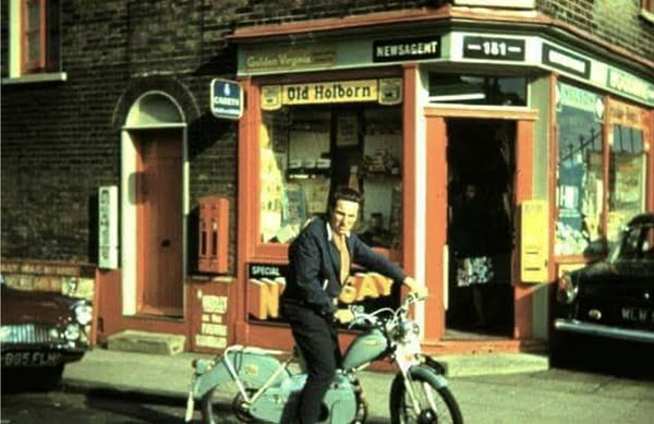 Cator Street corner with Rosemary Road,c1964. Dai Johns' newsagents, Bill Johns, son of the owners.  X.png