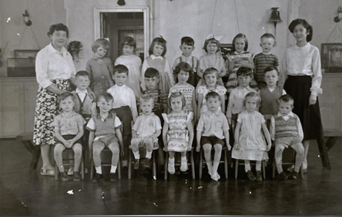 Faraday Street, Michael Faraday Primary School c1960.  X..png