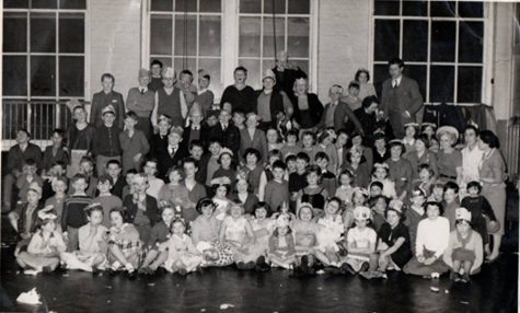 Harper Road, Joseph Lancaster School, it looks like a Christmas Party c1958.  1 X.png