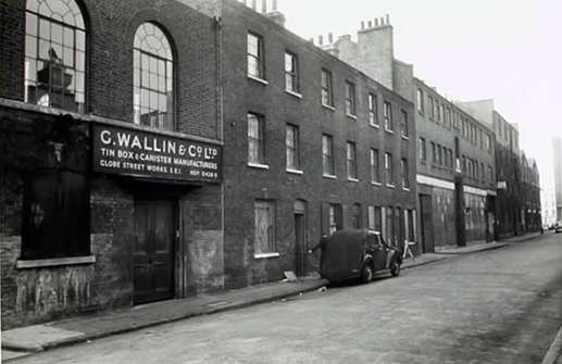 Globe Street, G. Wallins & Co. Ltd, c1960.   X..png