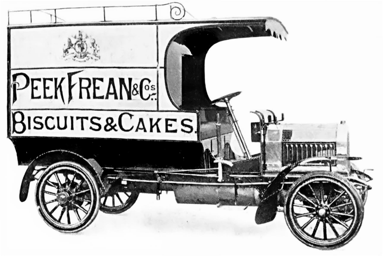 Peek Frean, Dennis Delivery Van, c1904..png