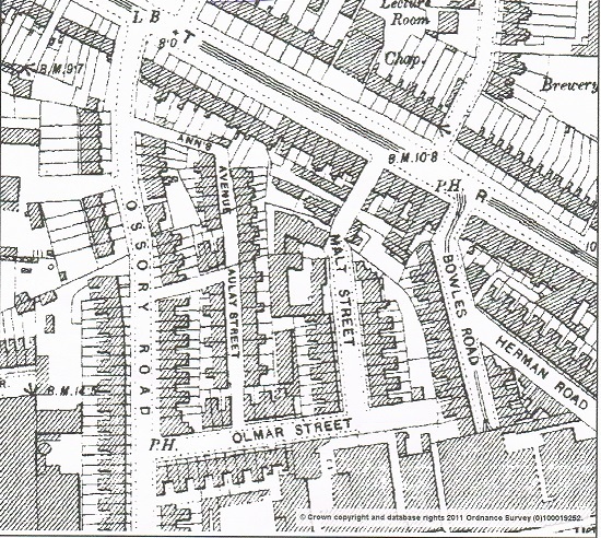 Aulay Street,off of Old Kent Road..jpg