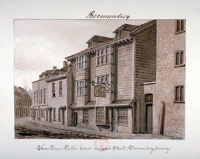 Three Tuns Pub,Jacob Street, Bermondsey, 1822.jpg