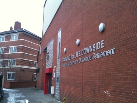 This youth club has been operating in Bermondsey for more than a century. Downside Fisher Youth Club, Druid Street. Not sure where but could that be part of Arnolds Estate.jpg