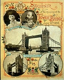 The original invite to the opening of Tower Bridge… X.jpg