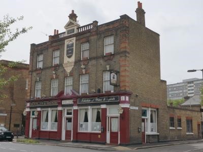 70 Elsted Street. The Huntsman and Hounds reopened on 4th August 2016 having been closed since 2013.jpg