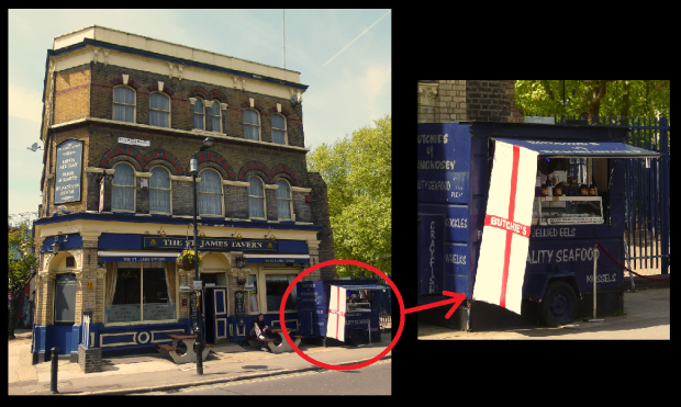 St James Tavern  72 St James's Rd, Bermondsey,,Butchies Seafood Stall..png