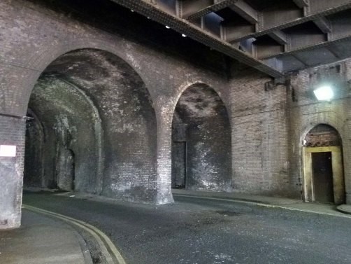 Dockley Road, Door on right, old entrance to Spa Road Station. X.jpg