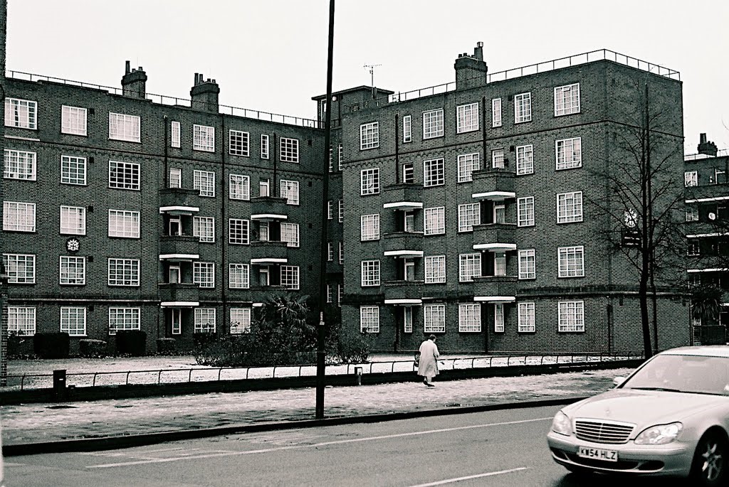 Avondale Square, Old Kent Road, my brother-in-law George Hazell’s parents lived in one of these flats, 1940s to the late 1960s.  X.jpg