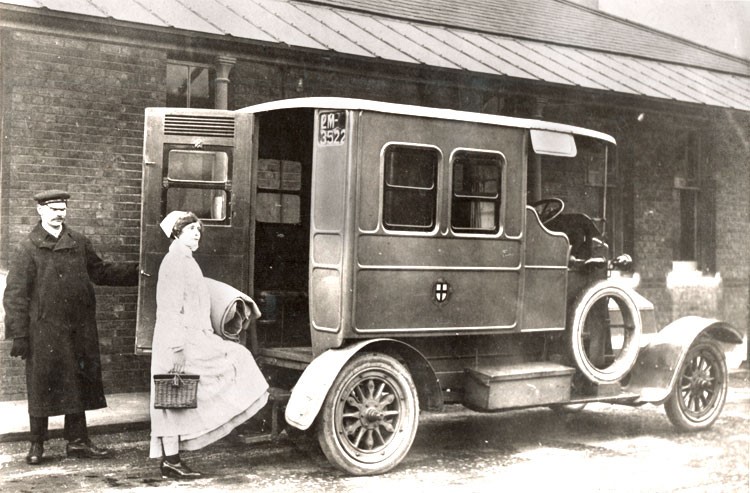 New Cross Hospital, Avonley Road,1906.jpg