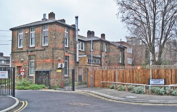 Avonley Road, New Cross Hospital site, now Heathfield Court.jpg