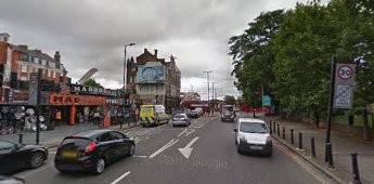 Albany Road 2017, still see the Fire station building left and the Thomas A Becket Pub on the corner with Old Kent Road..jpg