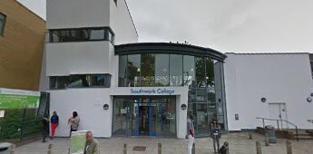 Scot Lidgett now Southwark College, this entrance is in Keetons Road Collett Road, 2012..jpg