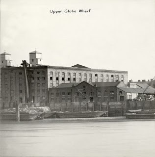 Globe Upper Globe Wharf, with one of the rice chutes 1937  X.jpg