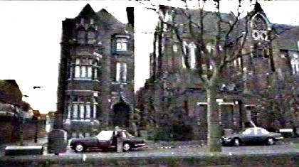 FILM Last of the Blonde Bombshells, 2000, Lynton Road opposite Camilla Road, the church was St. Augustine's Parish Church X.jpg