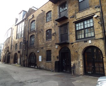 Tower Bridge Road, Sarsons Vinegar factory.jpg