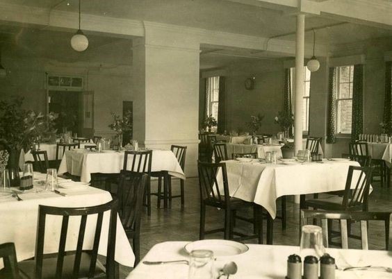 Lower Road,the Nurses Dining Room at St Olaves Hospital Rotherhithe in 1948.jpg