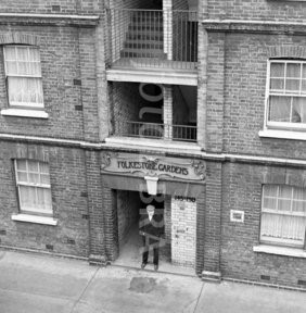 Trundleys Road, Bermondsey1968 the site is now a park. IN 1945, a V2 Rocket landed in Folkestone Gardens killing 53 people..jpg