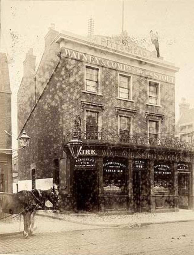 Grange Road,The Piits Head Pub c1880..jpg