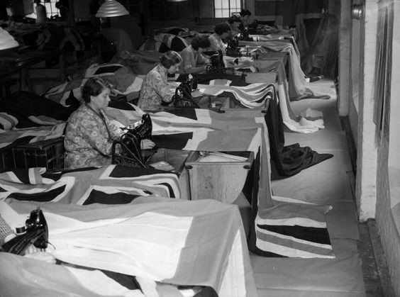 Edginton’s,Old Kent Road, Armistice Day Flags 1938..jpg